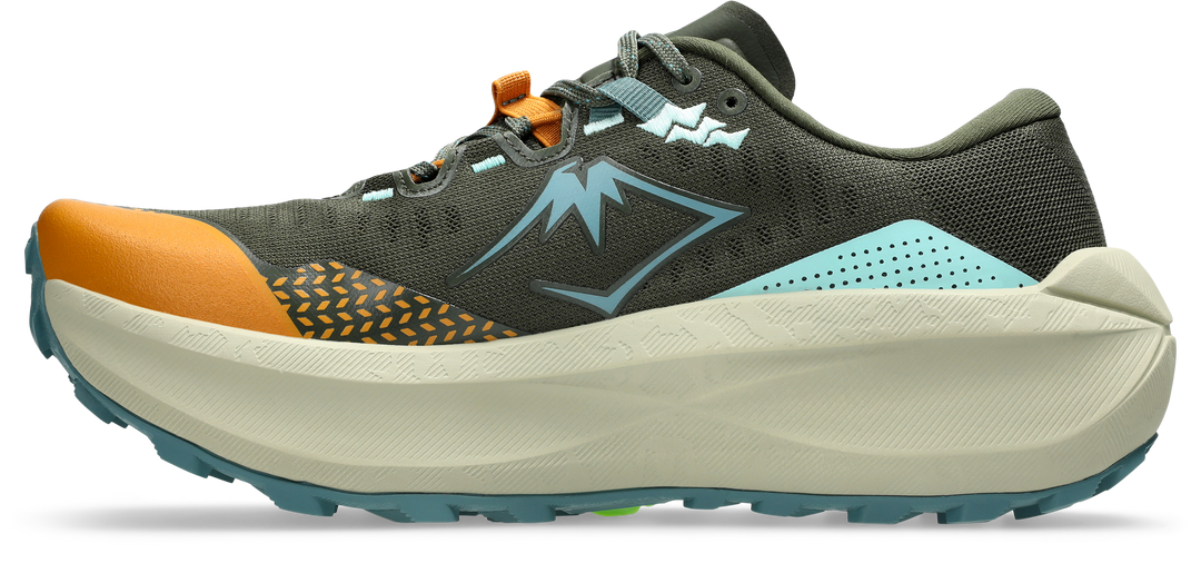Asics Mens Trabuco Max 5 - Vintage Khaki/Foggy Teal - Trail - AW26