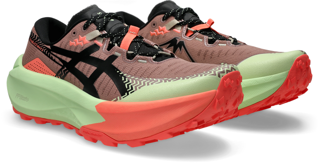 Asics Mens Trabuco Max 5 - Umeboshi/Black - Trail - AW26