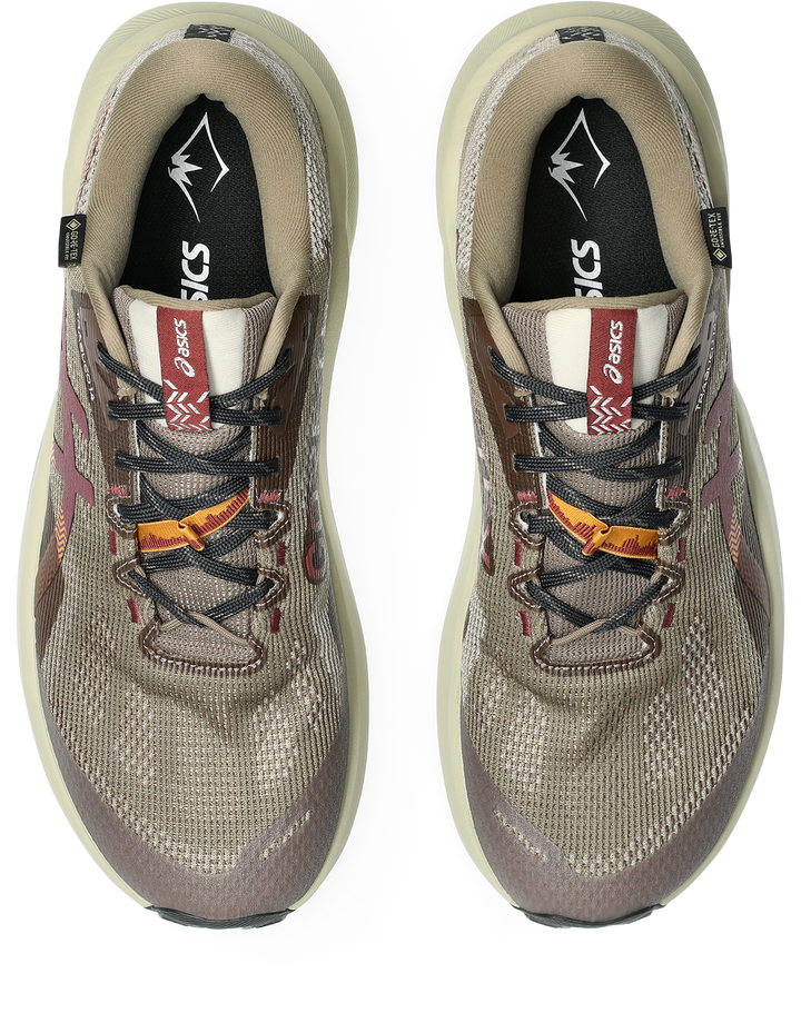 Asics Mens Trabuco 14 GTX - Taupe Grey/Oatmeal - Trail - AW26