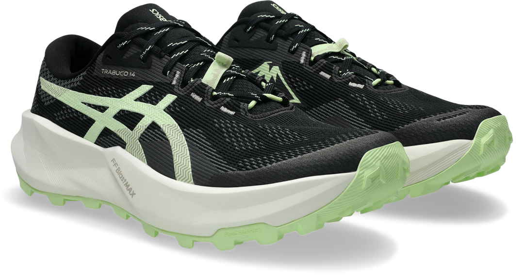 Asics Mens Trabuco 14 - Black/Illuminate Yellow - Trail - AW26