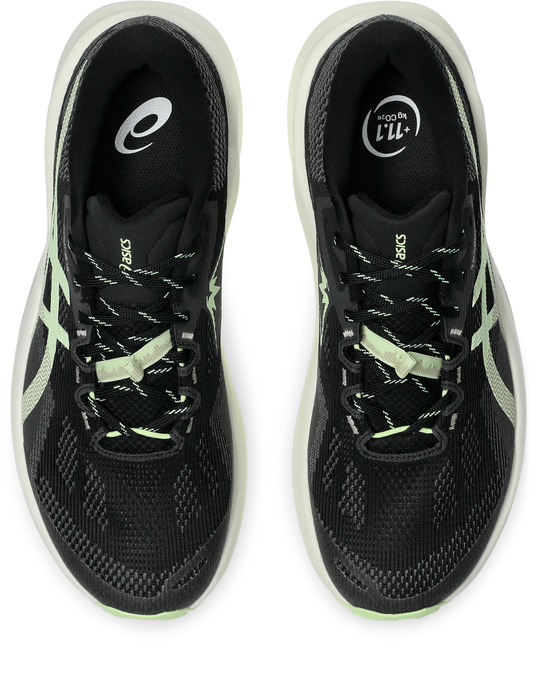 Asics Mens Trabuco 14 - Black/Illuminate Yellow - Trail - AW26