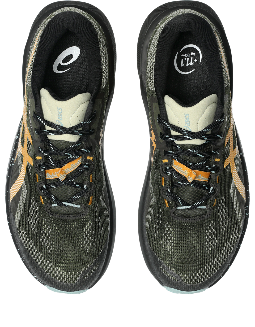 Asics Mens Trabuco 14 - Vintage Khaki/Black - Trail - AW26