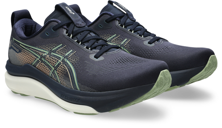 Asics Mens Gel Kayano 33 - Midnight/Khaki Green - Stability - AW26