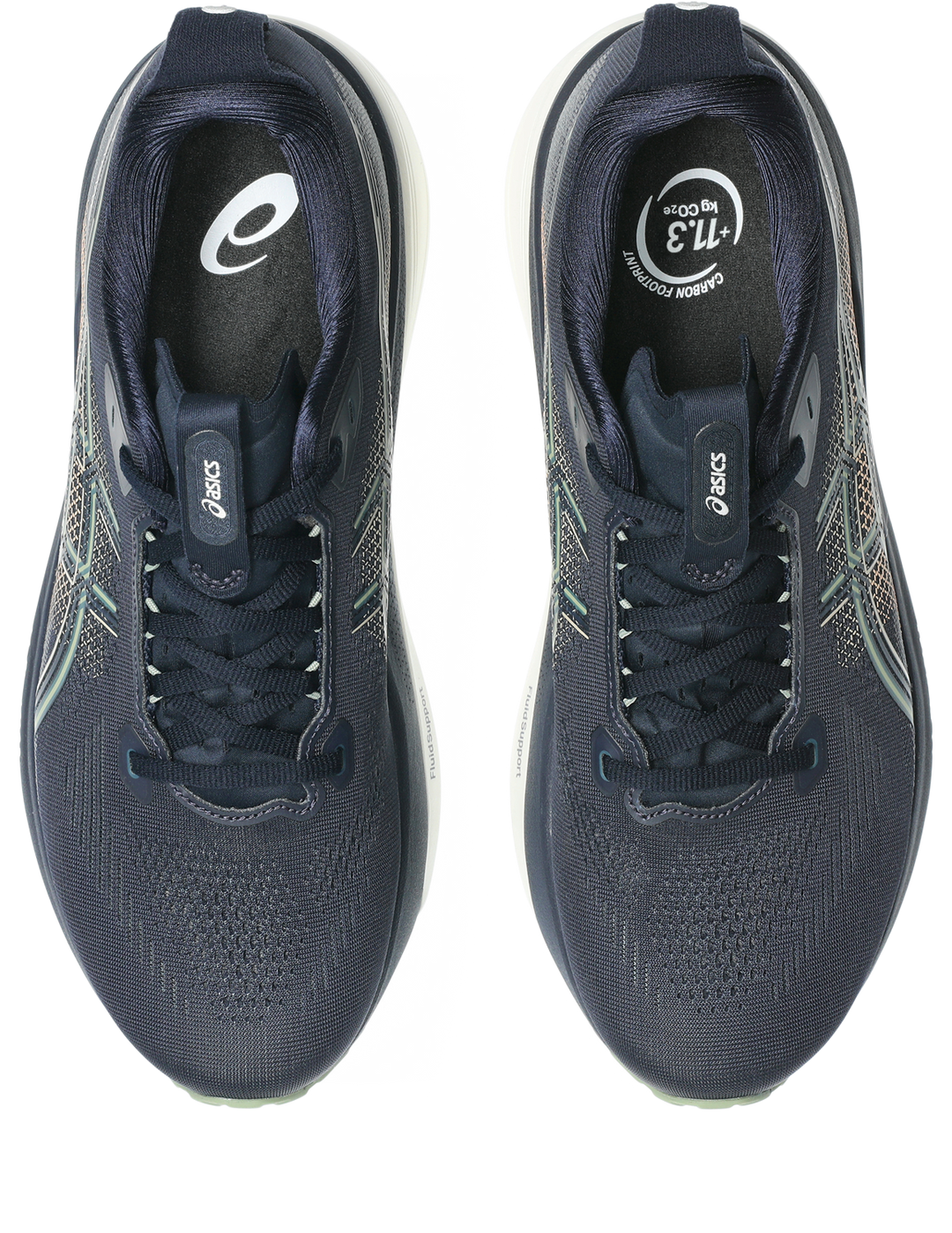 Asics Mens Gel Kayano 33 - Midnight/Khaki Green - Stability - AW26