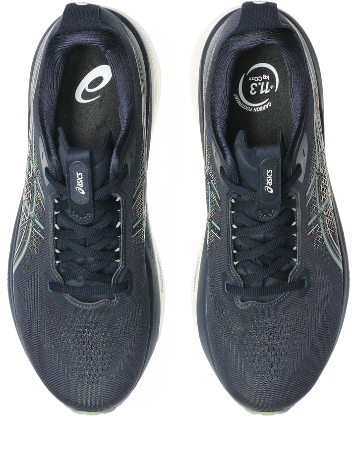 Asics Mens Gel Kayano 33 - Midnight/Khaki Green - Stability - AW26