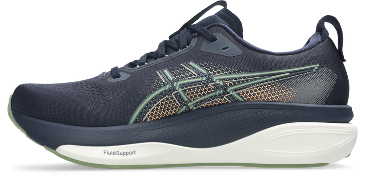 Asics Mens Gel Kayano 33 - Midnight/Khaki Green - Stability - AW26