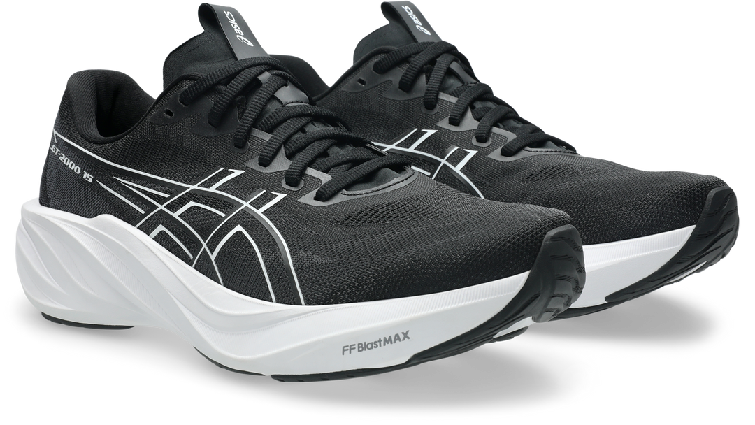 Asics Mens GT-2000 15 - Black/White - Stability - AW26