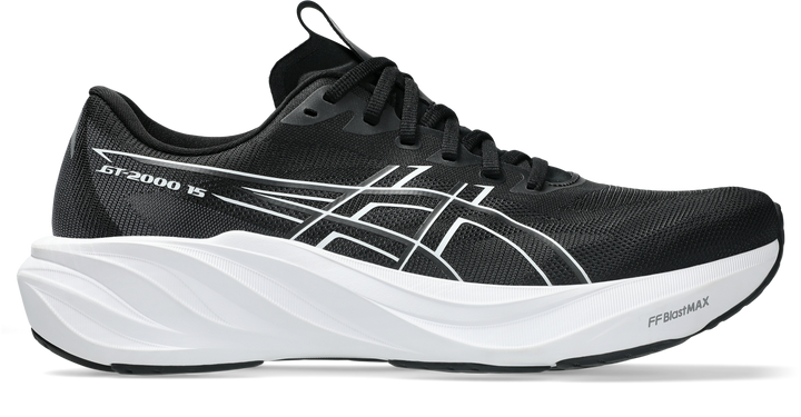 Asics Mens GT-2000 15 - Black/White - Stability - AW26
