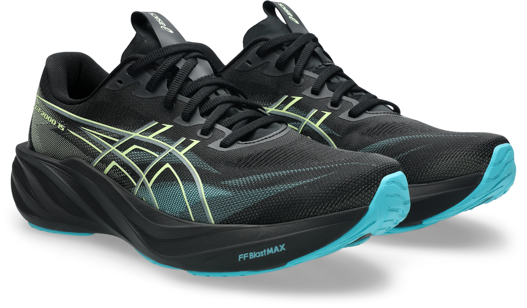 Asics Mens GT-2000 15 - Black/Energy Aqua - Stability - AW26