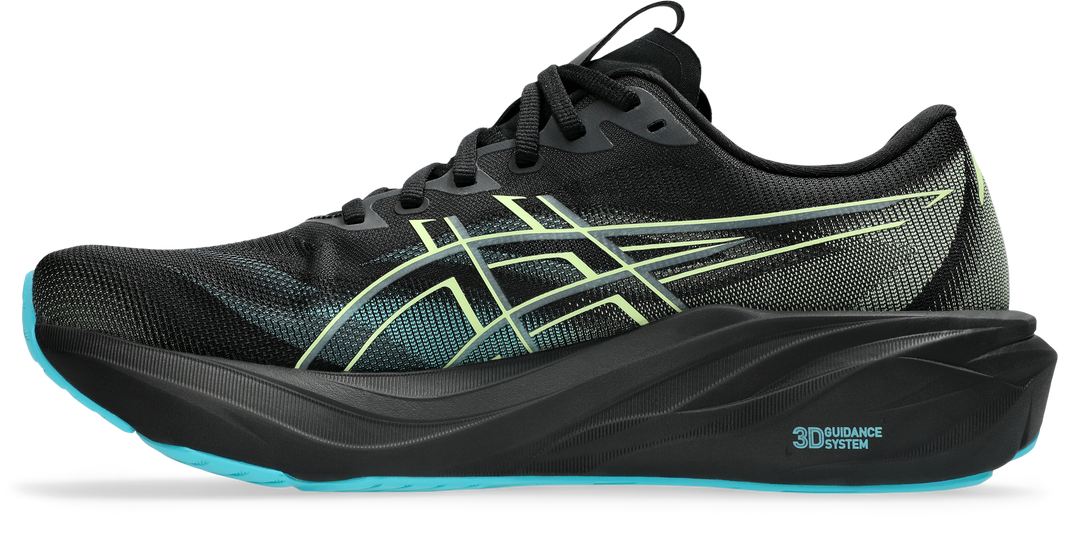 Asics Mens GT-2000 15 - Black/Energy Aqua - Stability - AW26