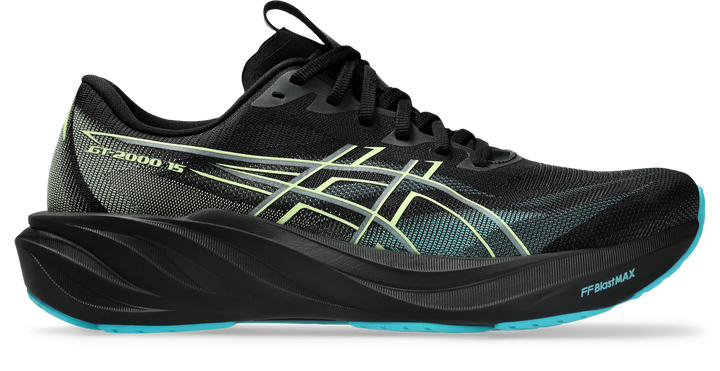 Asics Mens GT-2000 15 - Black/Energy Aqua - Stability - AW26