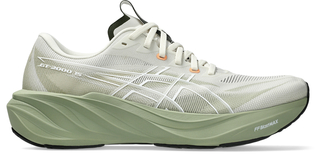 Asics Mens GT-2000 15 - Birch/Khaki Green - Stability - AW26