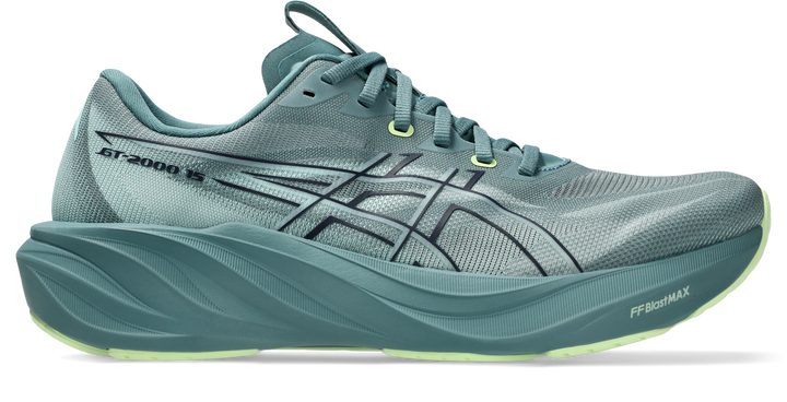 Asics Mens GT-2000 15 - Foggy Teal/Illuminate Yellow - Stability - AW26