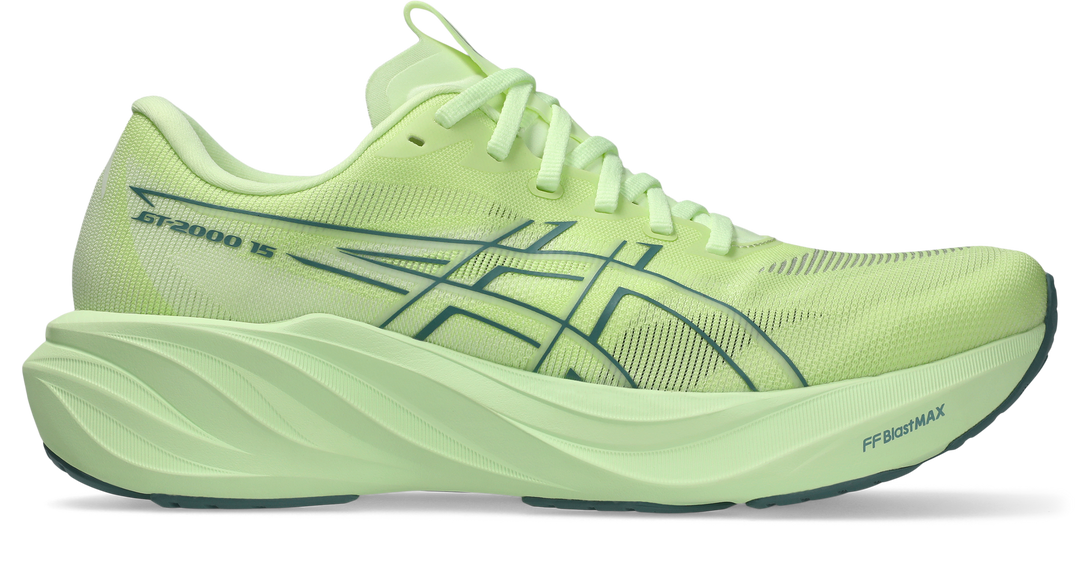 Asics Mens GT-2000 15 - Illuminate Yellow/Foggy Teal - Stability - AW26