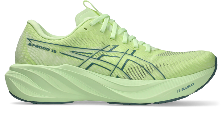 Asics Mens GT-2000 15 - Illuminate Yellow/Foggy Teal - Stability - AW26