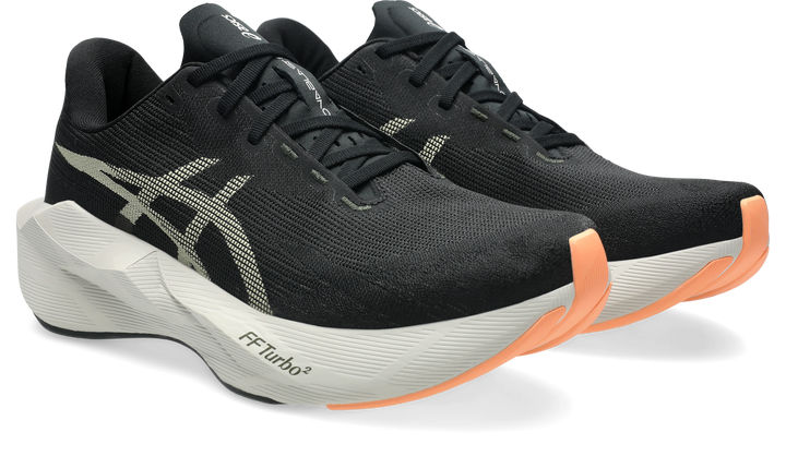 Asics Mens Novablast 6 - Black/Khaki - Neutral - AW26