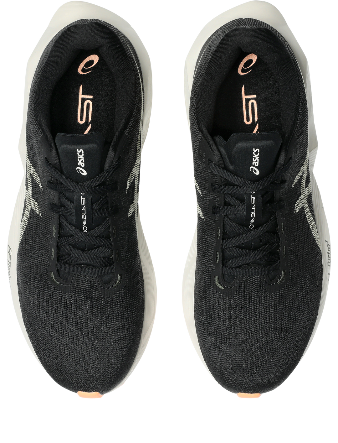 Asics Mens Novablast 6 - Black/Khaki - Neutral - AW26