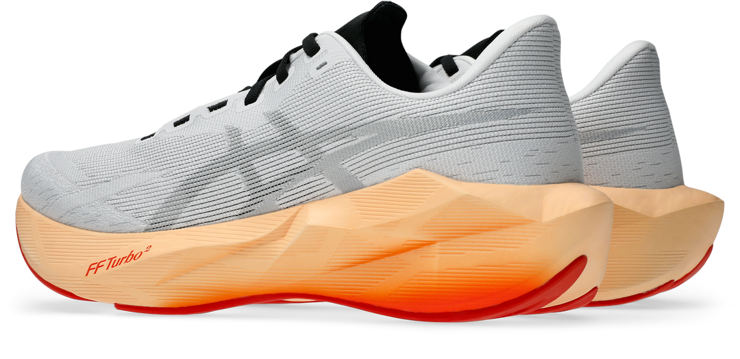 Asics Mens Novablast 6 Ignite - White/Vivid Coral - Neutral - AW26