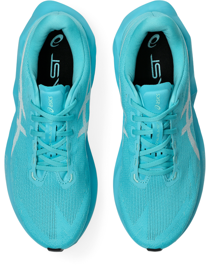 Asics Mens Novablast 6 - Energy Aqua/White - Neutral - AW26