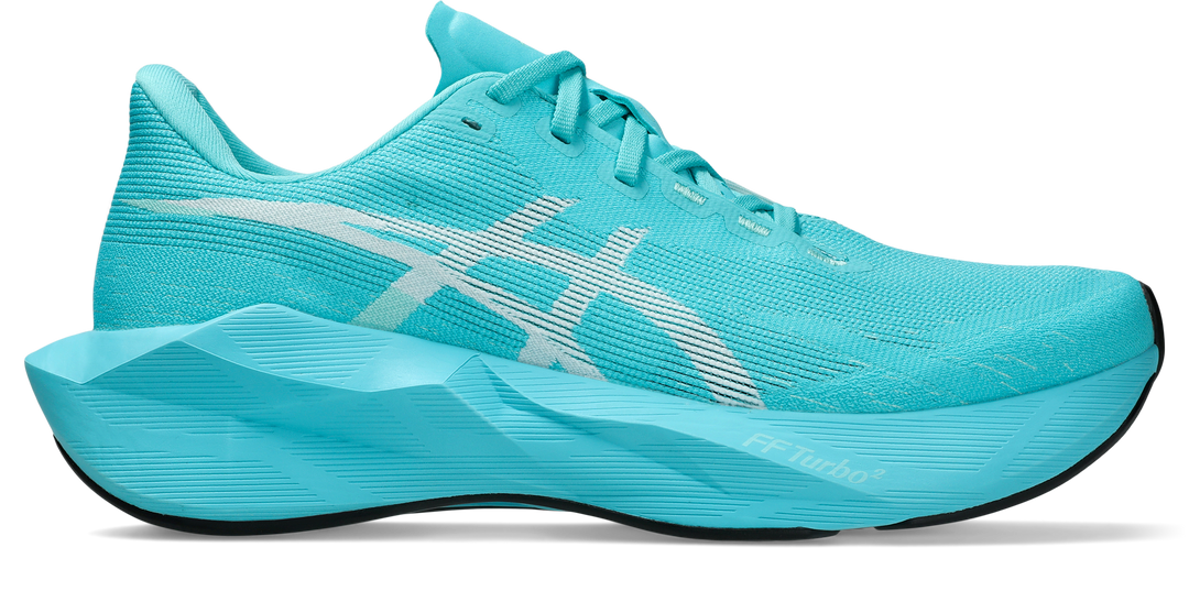 Asics Mens Novablast 6 - Energy Aqua/White - Neutral - AW26