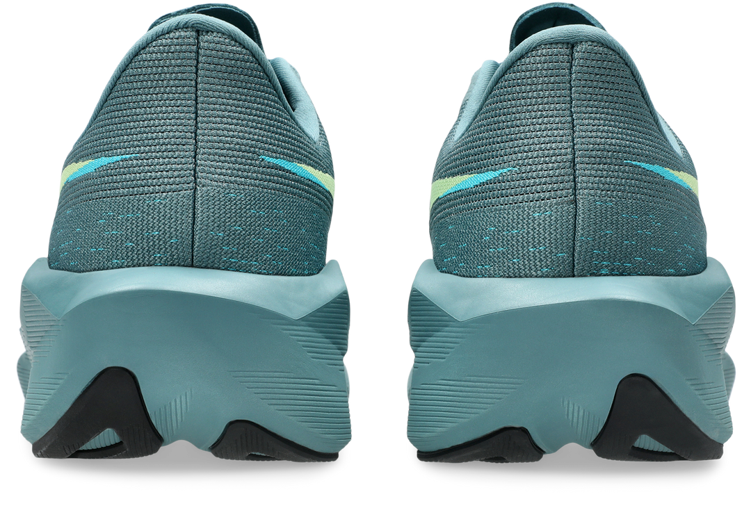 Asics Mens Novablast 6 - Foggy Teal/Illuminate Yellow - Neutral - AW26
