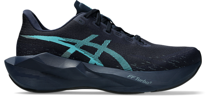 Asics Mens Novablast 6 - Midnight/Energy Aqua - Neutral - AW26