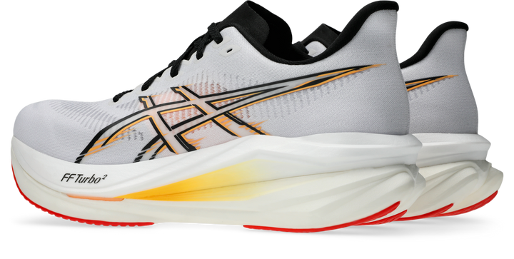 Asics Mens Sonicblast 2 Ignite - White/Stadium Orange - Neutral - AW26