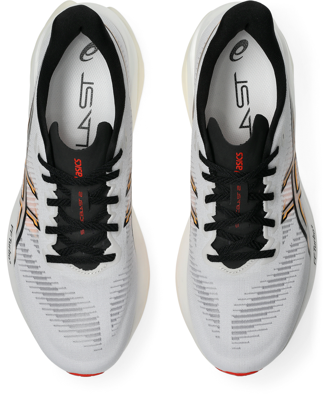 Asics Mens Sonicblast 2 Ignite - White/Stadium Orange - Neutral - AW26