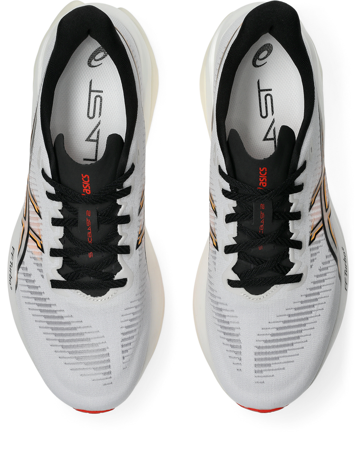 Asics Mens Sonicblast 2 Ignite - White/Stadium Orange - Neutral - AW26