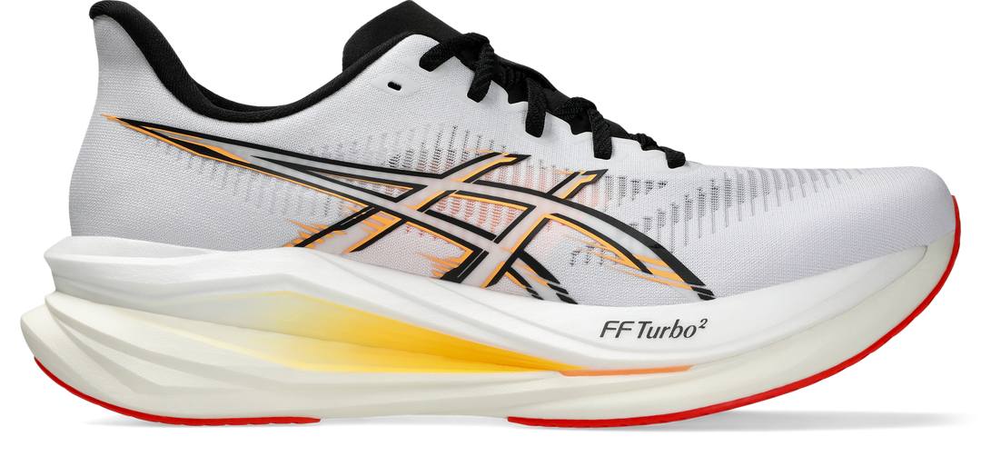 Asics Mens Sonicblast 2 Ignite - White/Stadium Orange - Neutral - AW26