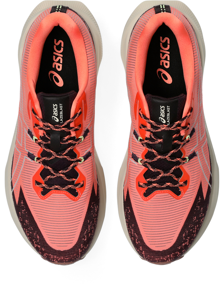 Asics Mens Blazeblast - Sun Coral/Dark Aubergine - Neutral - AW26