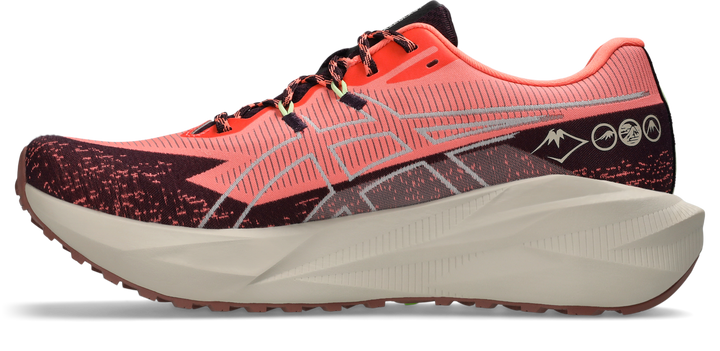 Asics Mens Blazeblast - Sun Coral/Dark Aubergine - Neutral - AW26