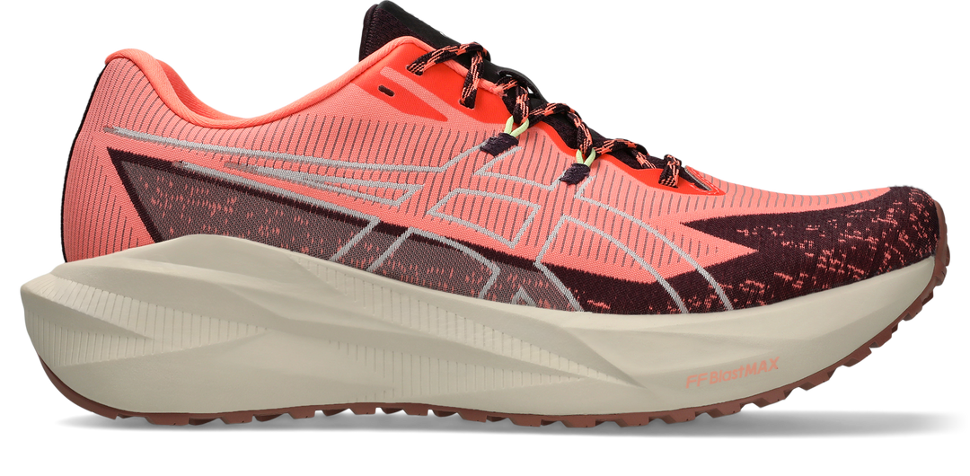 Asics Mens Blazeblast - Sun Coral/Dark Aubergine - Neutral - AW26