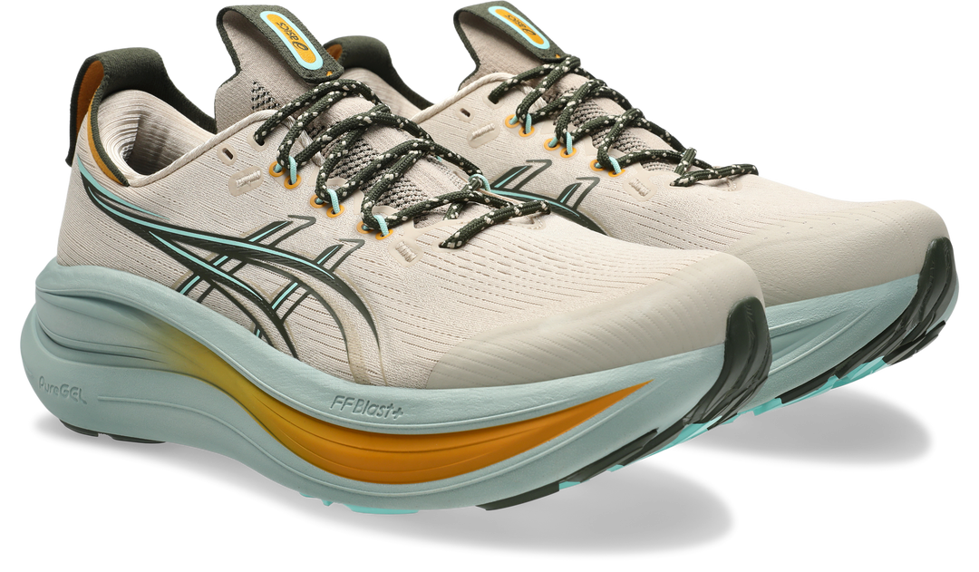Asics Mens Gel Nimbus 28 TR - Simply Taupe/Ocean Haze - Neutral - AW26