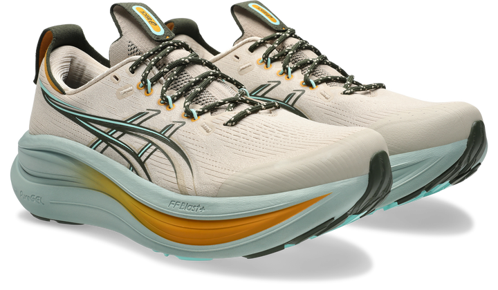 Asics Mens Gel Nimbus 28 TR - Simply Taupe/Ocean Haze - Neutral - AW26