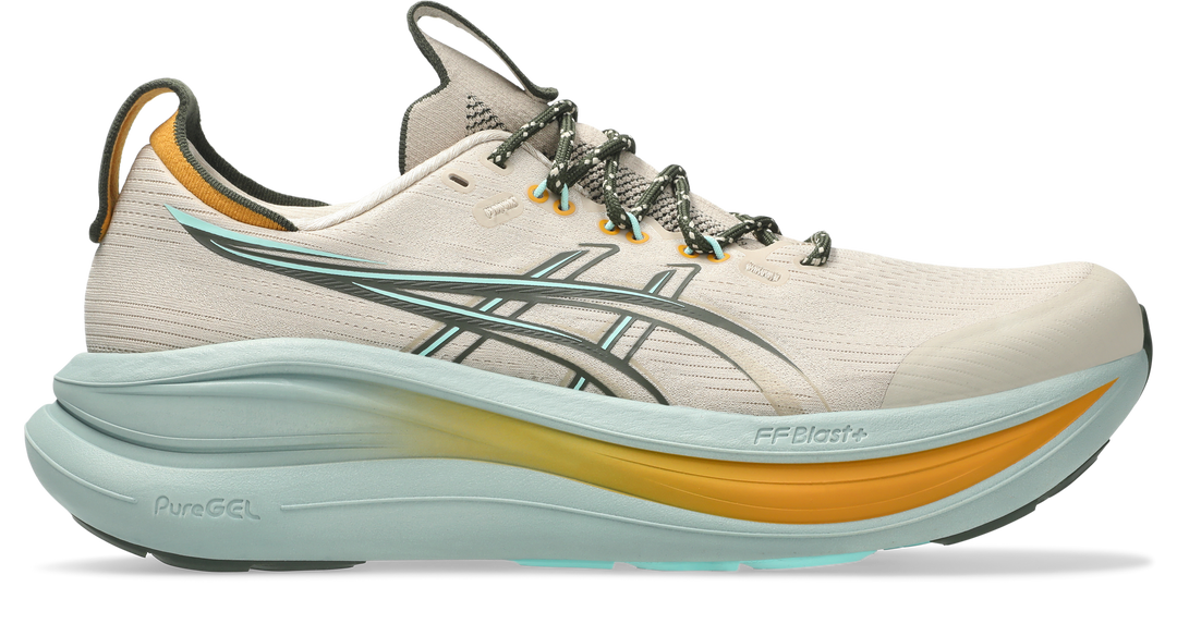 Asics Mens Gel Nimbus 28 TR - Simply Taupe/Ocean Haze - Neutral - AW26