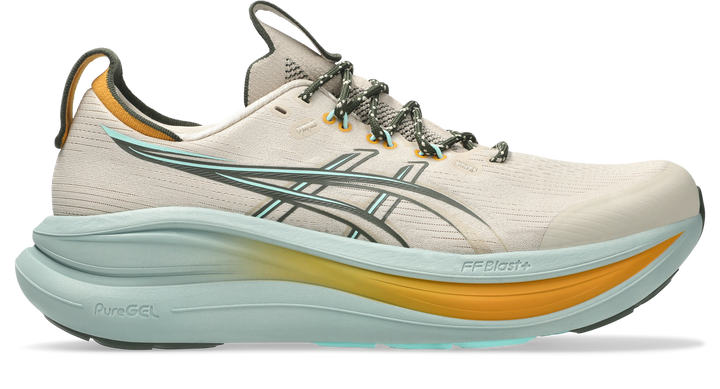 Asics Mens Gel Nimbus 28 TR - Simply Taupe/Ocean Haze - Neutral - AW26