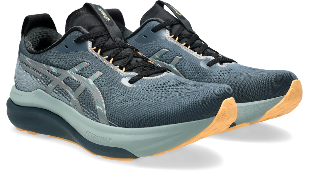 Asics Mens Gel Kayano 33 Lite-Show - Lite-Show/Orange Glow - Stability - AW26