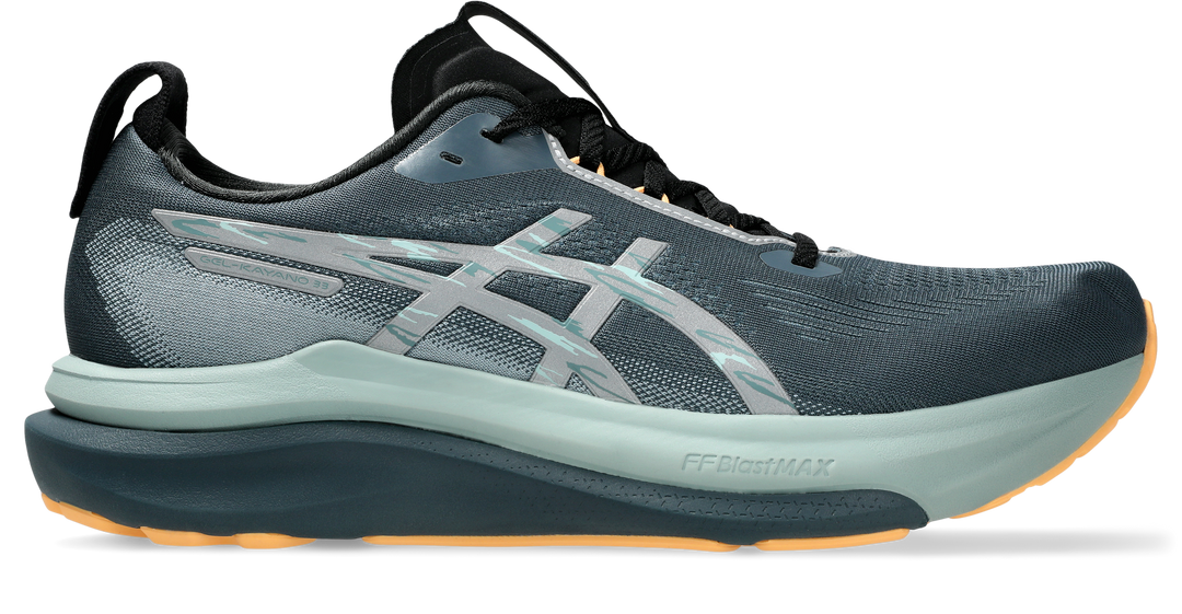 Asics Mens Gel Kayano 33 Lite-Show - Lite-Show/Orange Glow - Stability - AW26