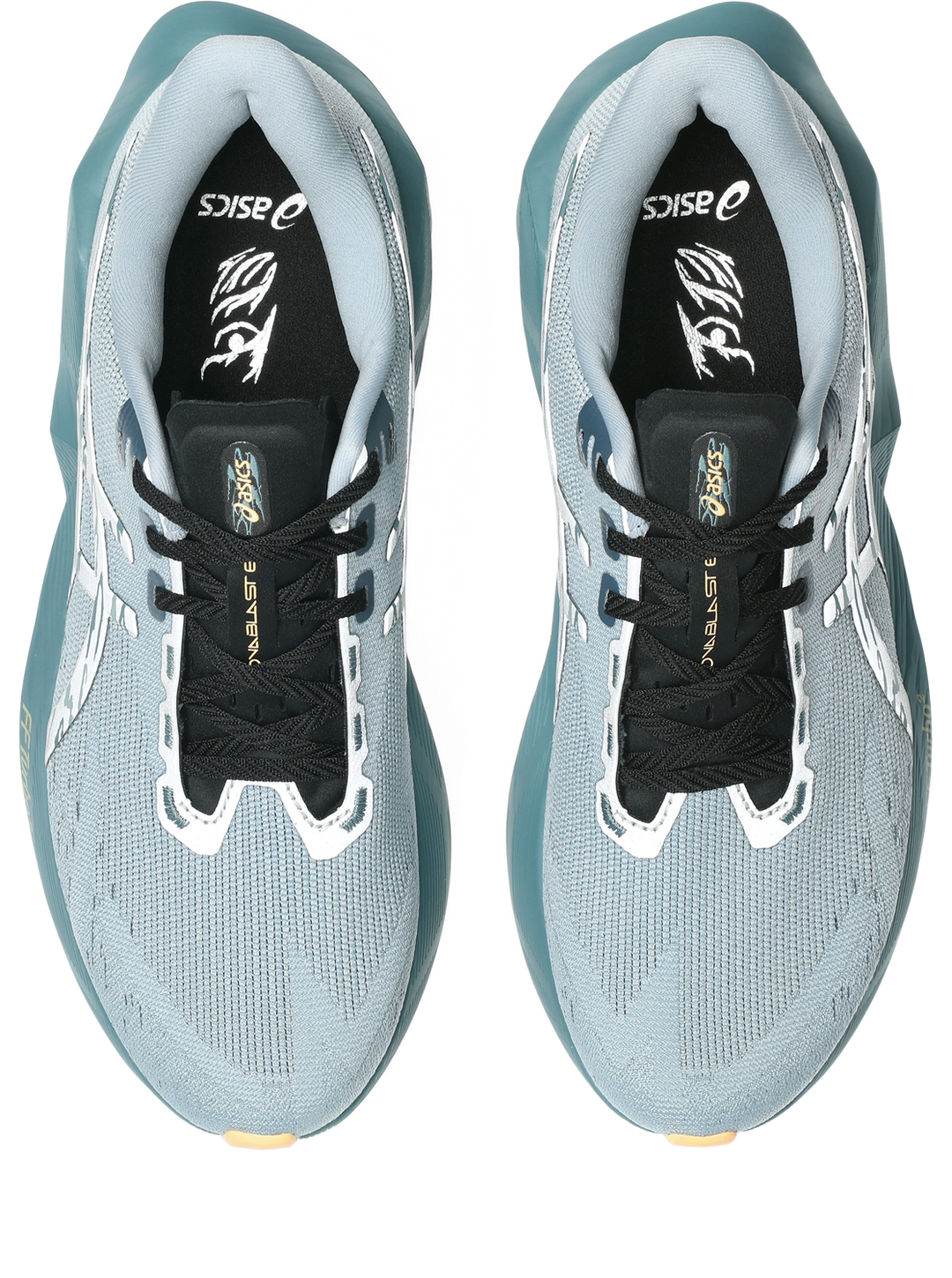 Asics Mens Novablast 6 Lite-Show - Lite-Show/Orange Glow - Neutral - AW26