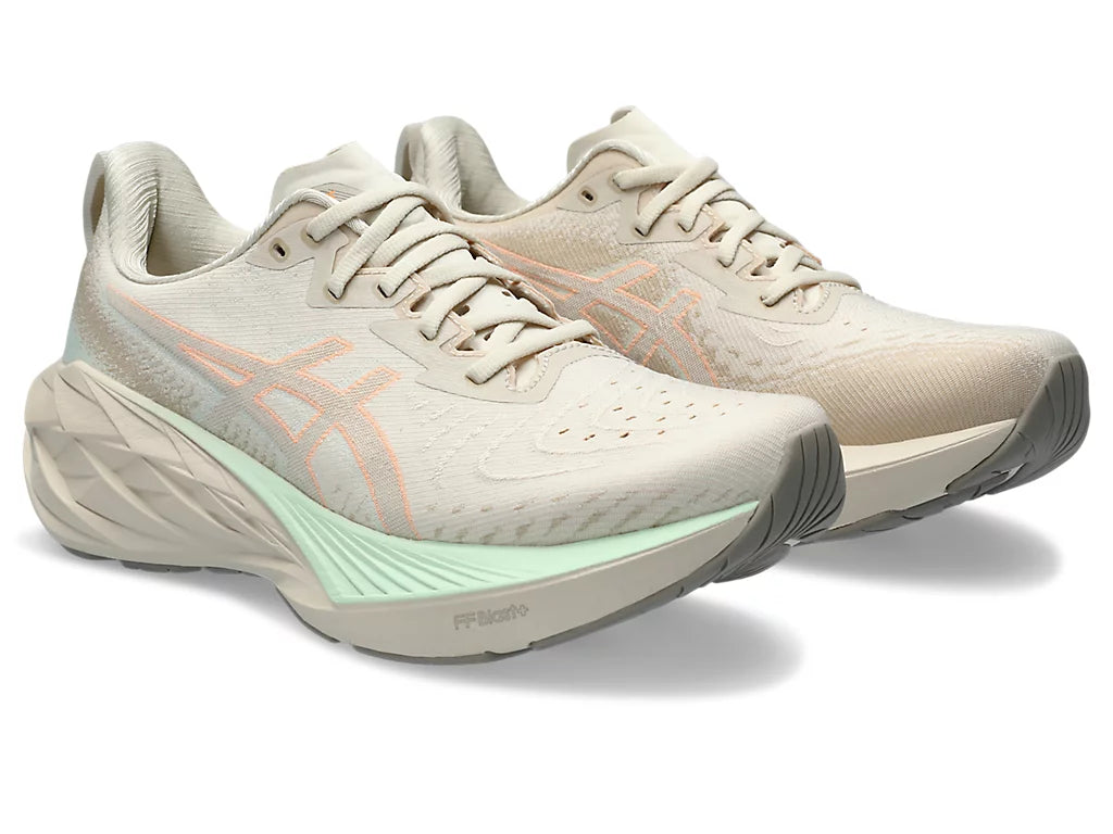 Asics Womens Novablast 4 - Oatmeal/Moonrock - Neutral