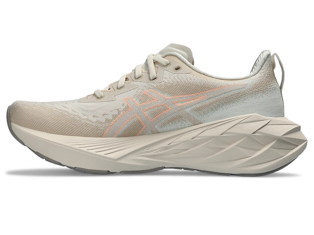 Asics Womens Novablast 4 - Oatmeal/Moonrock - Neutral