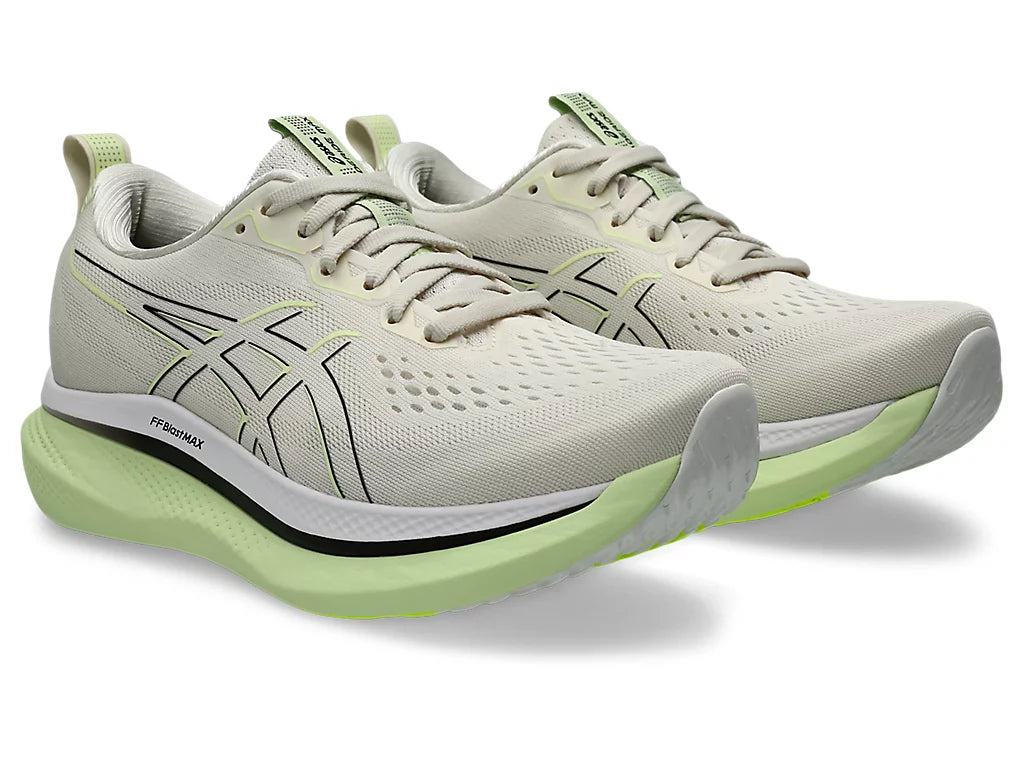 Asics Womens Glideride Max - Birch/Black - Neutral - SS25