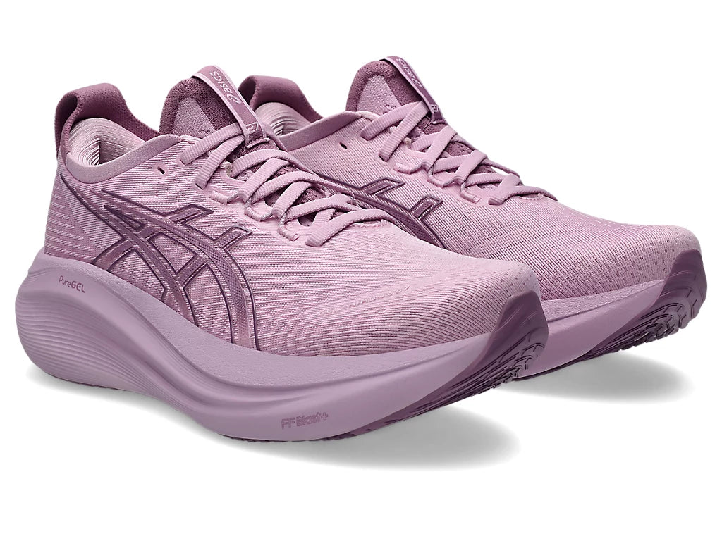 Asics Womens Gel Nimbus 27 - Light Ube/Dark Ube - Neutral - SS25