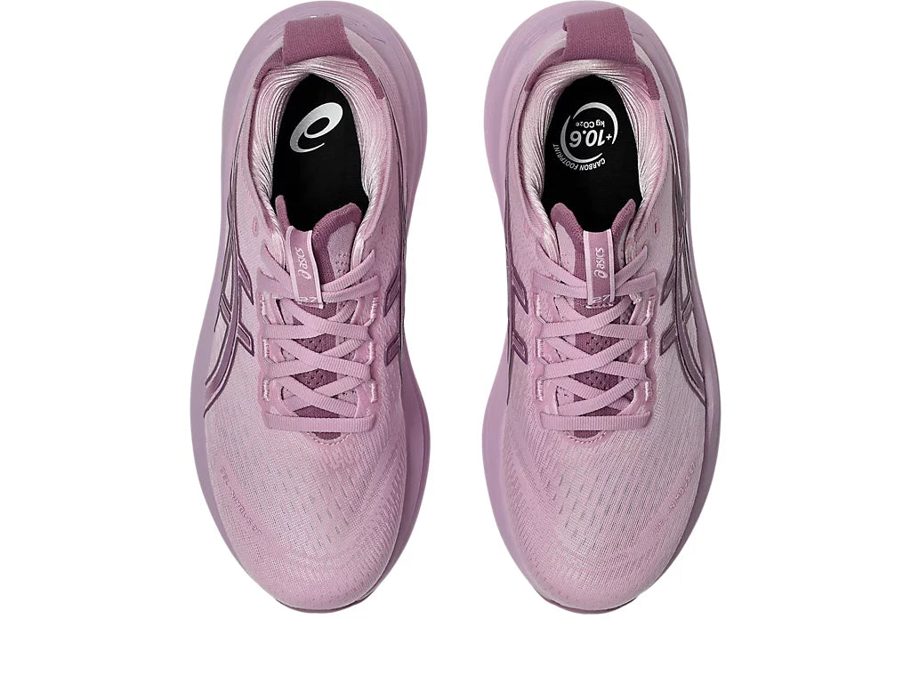 Asics Womens Gel Nimbus 27 - Light Ube/Dark Ube - Neutral - SS25