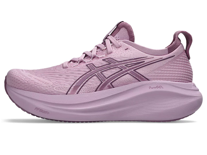 Asics Womens Gel Nimbus 27 - Light Ube/Dark Ube - Neutral - SS25