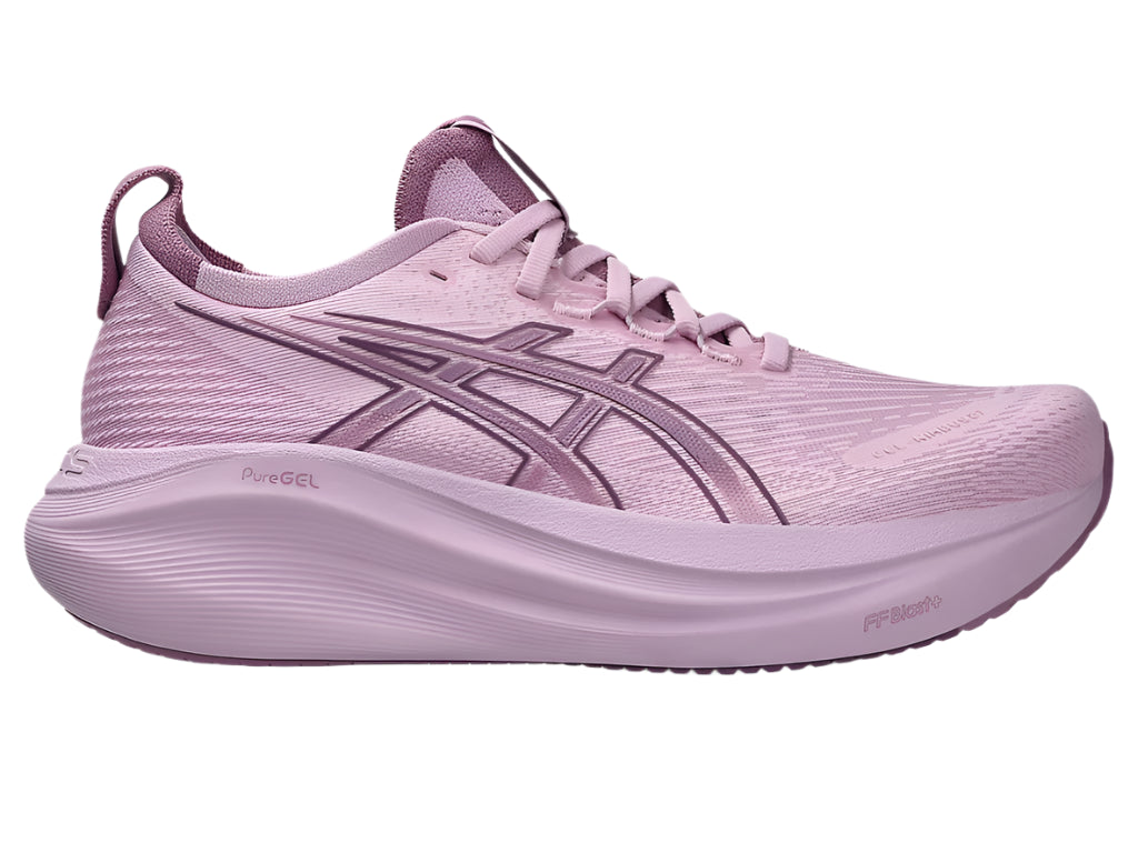 Asics Womens Gel Nimbus 27 - Light Ube/Dark Ube - Neutral - SS25