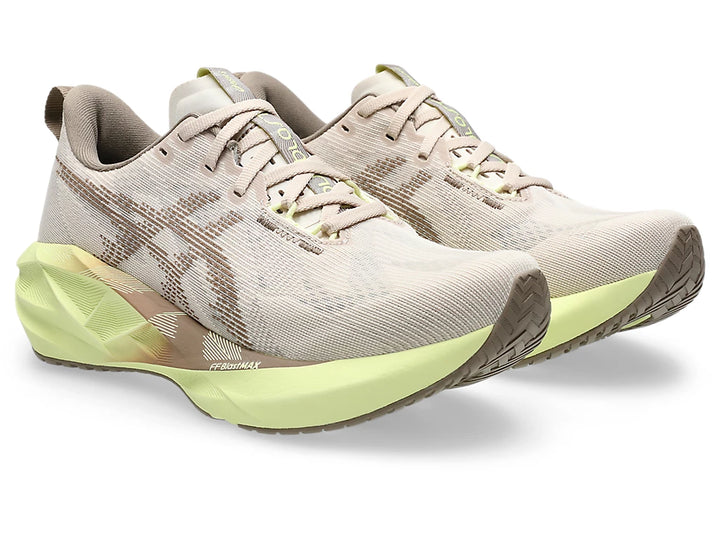 Asics Womens Novablast 5 - Mineral Beige/Taupe Grey - Neutral - SS25