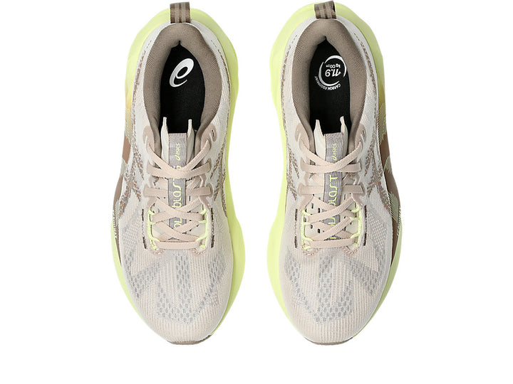 Asics Womens Novablast 5 - Mineral Beige/Taupe Grey - Neutral - SS25