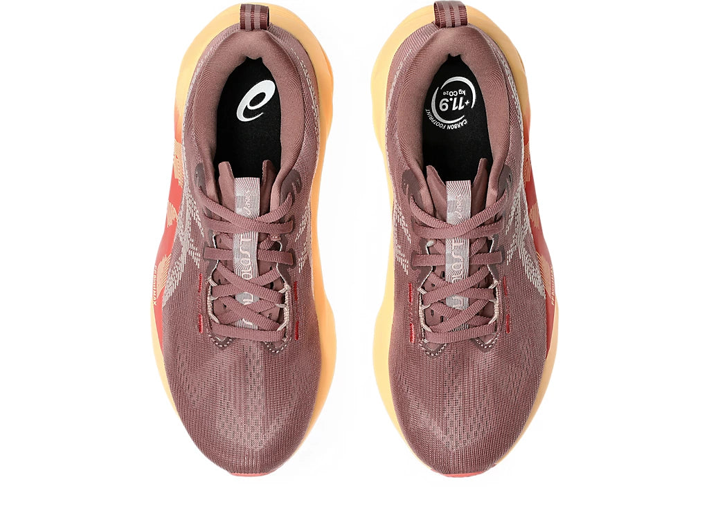 Asics Womens Novablast 5 - Rubble Red/Fawn - Neutral - AW25